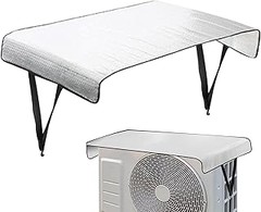 Instrucciones para instalar un protector solar en aire acondicionado