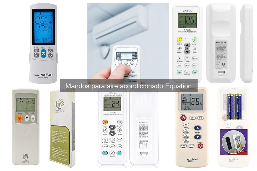 Accesorios Compatibles con Mandos de Aire Acondicionado Equation