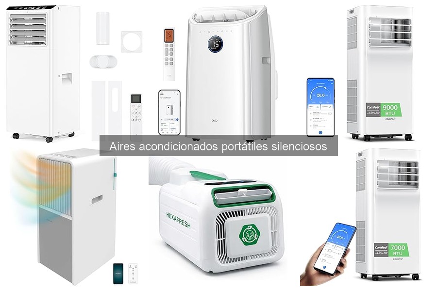 Aires acondicionados portátiles silenciosos: ¿son ideales para dormitorios?
