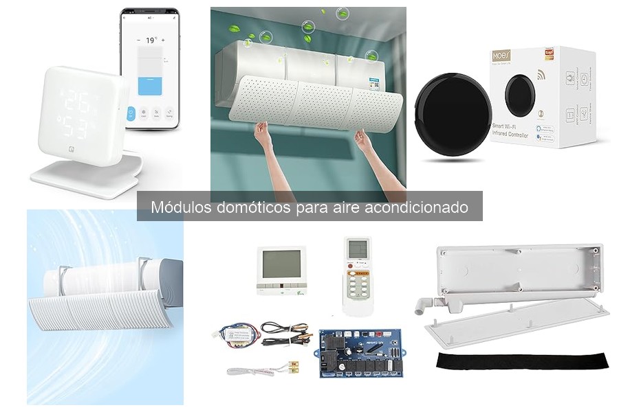 Ajustes de Configuración para Módulos Domóticos de Aire Acondicionado