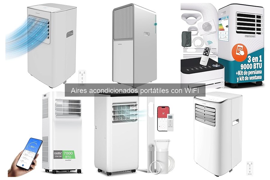 Alternativas a aires acondicionados portátiles con WiFi