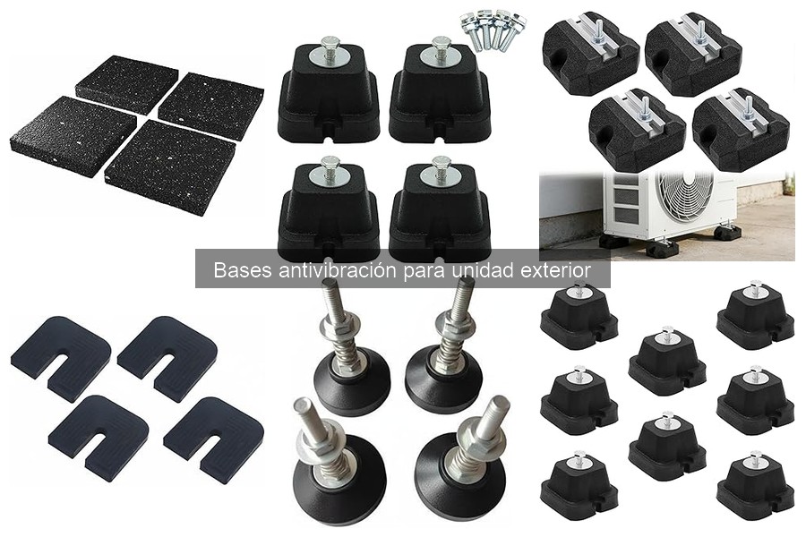 Alternativas a Bases Antivibración para Aire Acondicionado