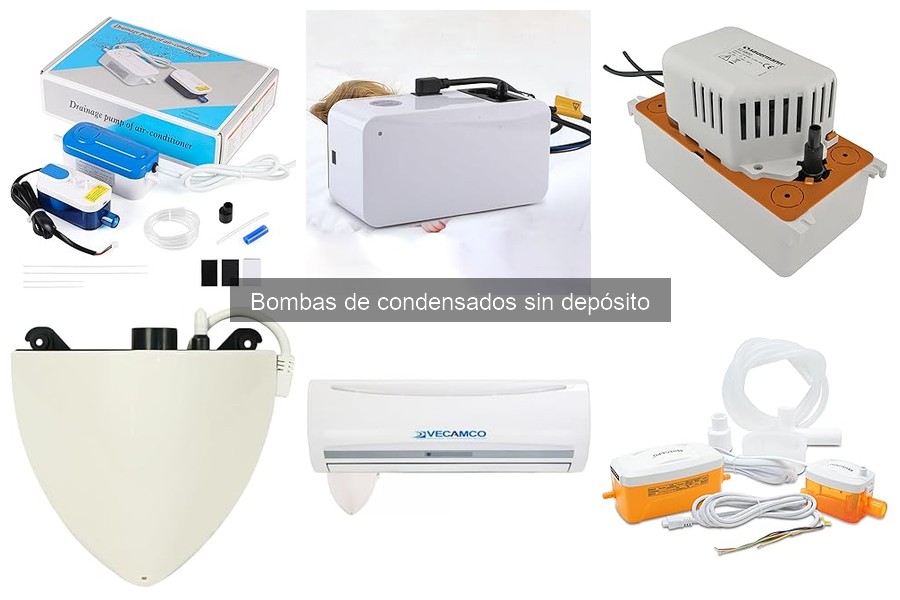Alternativas a bombas de condensados sin depósito para AC