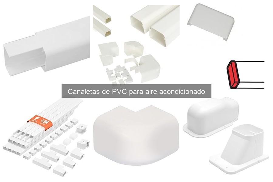Alternativas a canaletas de PVC para aire acondicionado