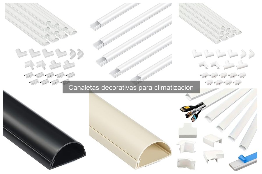 Alternativas a canaletas decorativas para climatización