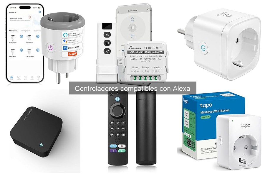 Alternativas a Controladores Compatibles con Alexa para A.A.