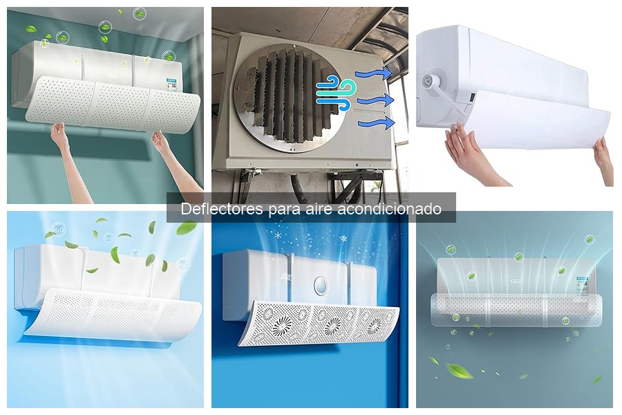 Alternativas a deflectores de aire acondicionado para el hogar
