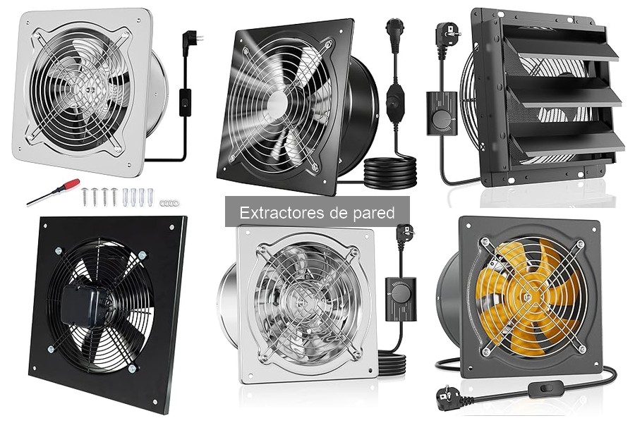 Alternativas a extractores de pared para mejorar la ventilación