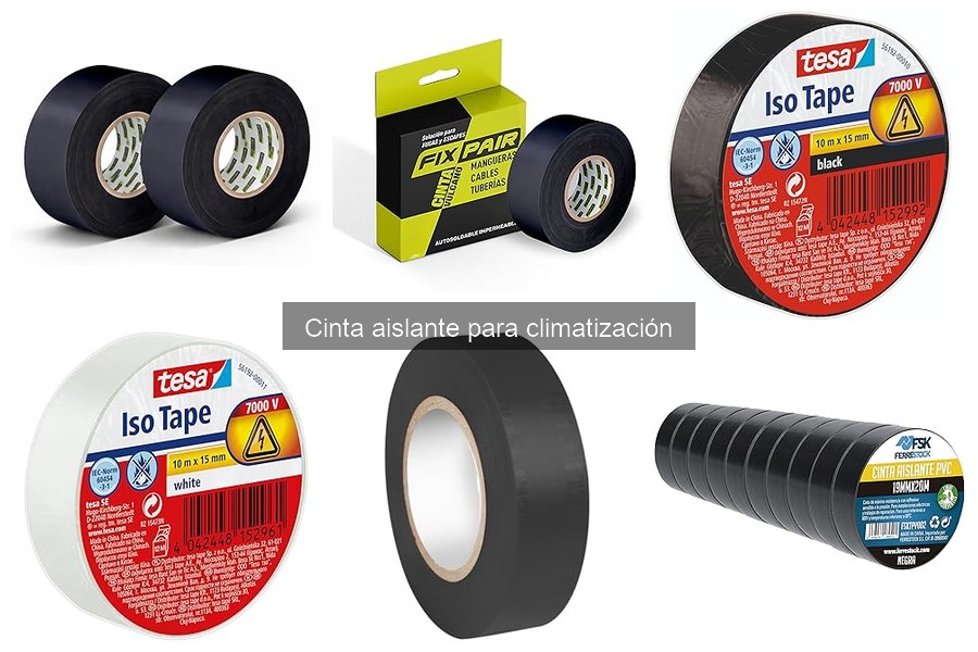 Alternativas a la cinta aislante en climatización