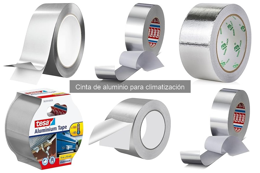 Alternativas a la cinta de aluminio para aire acondicionado