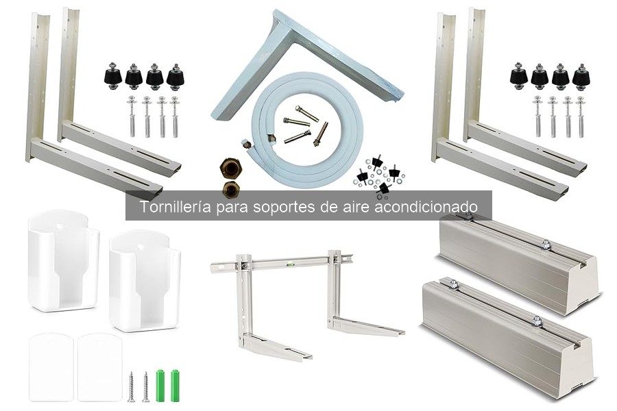Alternativas a la Tornillería para Soportes de Aire Acondicionado
