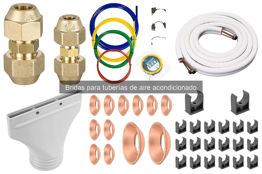 Alternativas a las Bridas para Tuberías de Aire Acondicionado