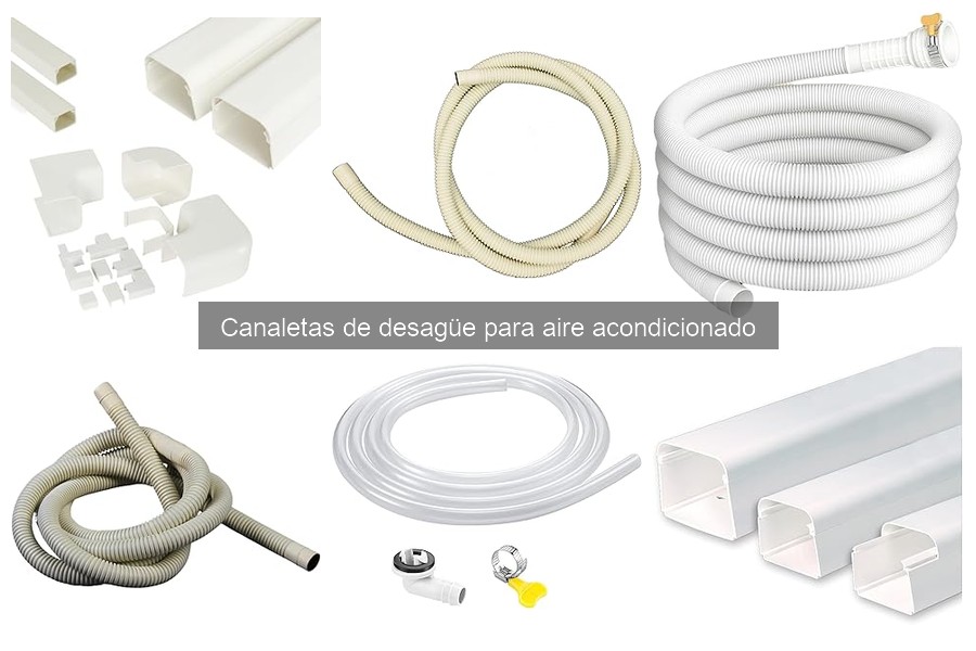 Alternativas a las canaletas de desagüe para aire acondicionado