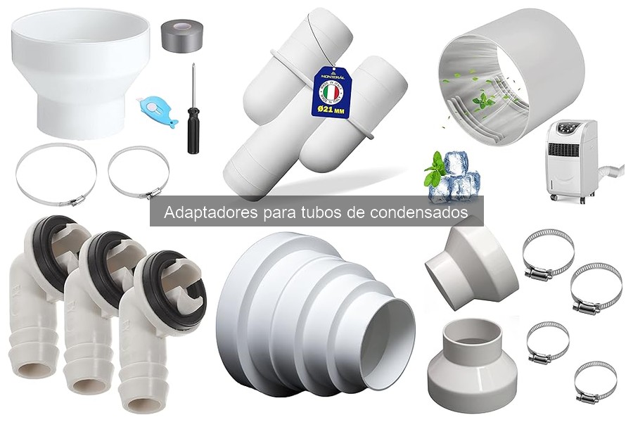 Alternativas a los adaptadores para tubos de condensado
