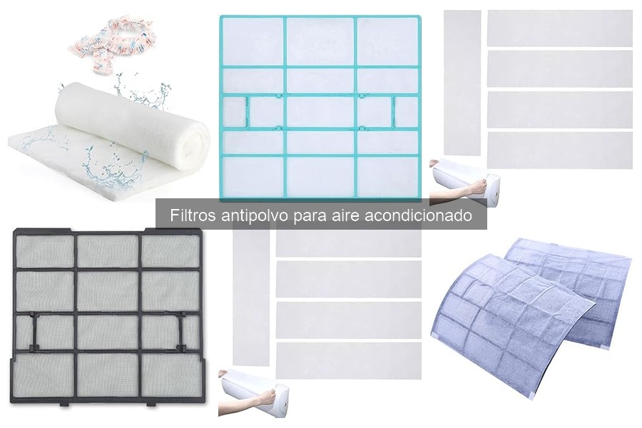 Alternativas a los filtros antipolvo para aire acondicionado
