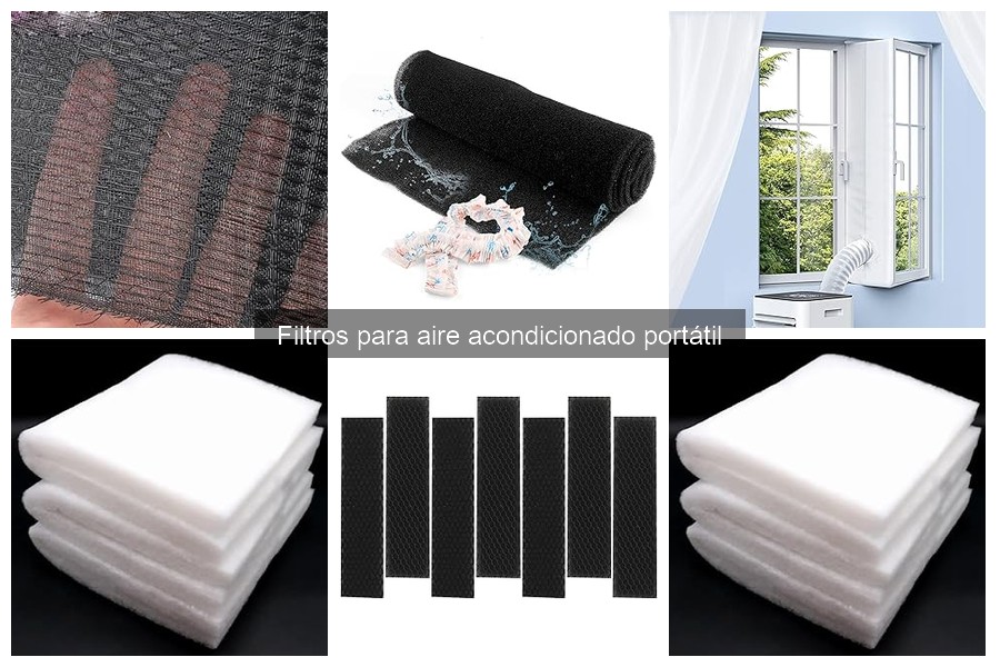 Alternativas a los filtros de aire acondicionado portátil