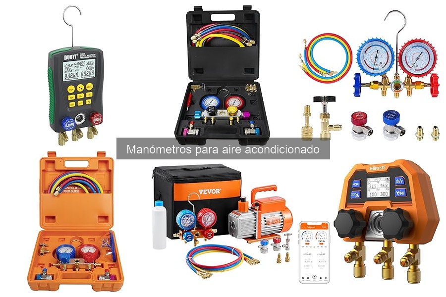 Alternativas a los Manómetros para Aire Acondicionado