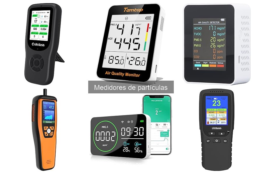Alternativas a los medidores de partículas para el aire
