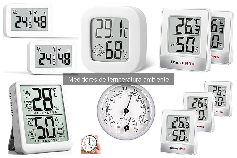 Alternativas a los medidores de temperatura ambiente
