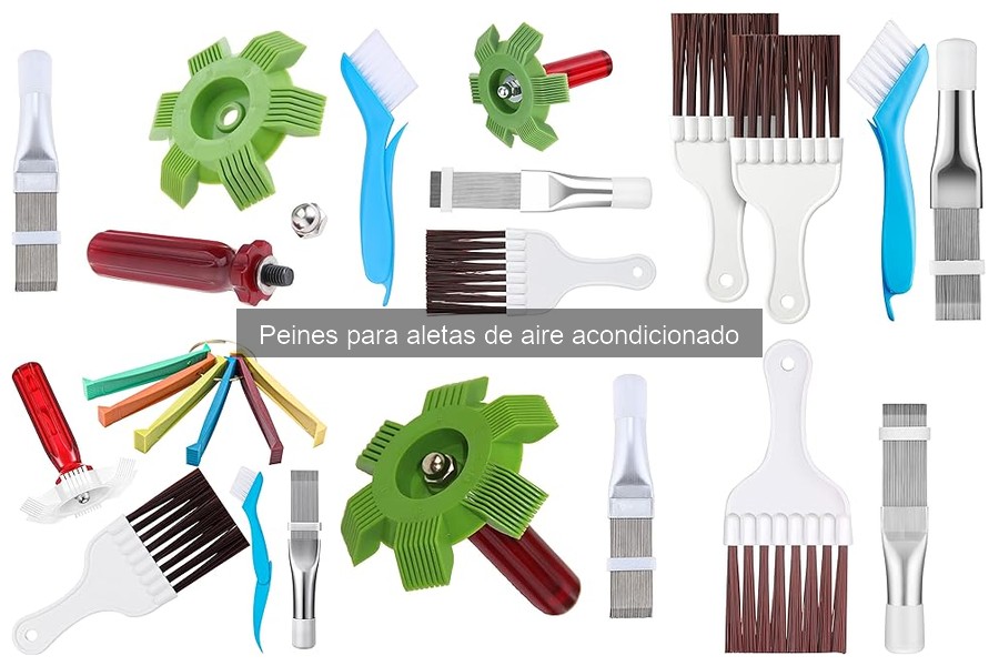 Alternativas a los peines para aletas de aire acondicionado