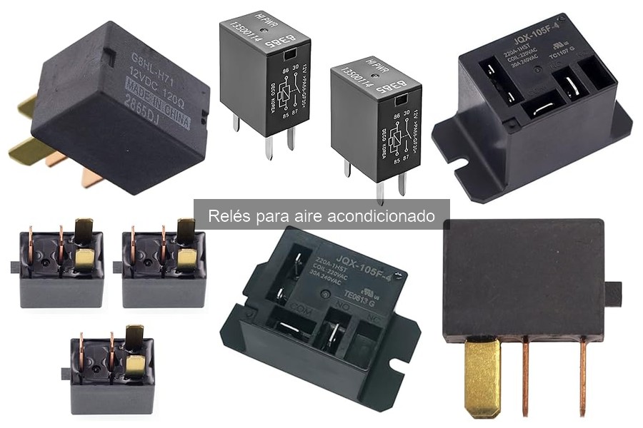 Alternativas a los relés en sistemas de aire acondicionado