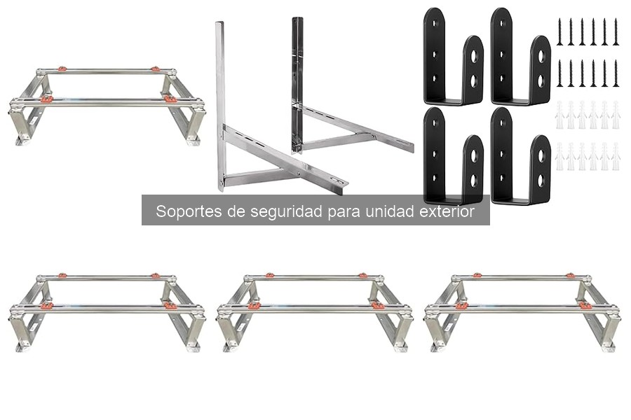 Alternativas a los Soportes de Seguridad para Aire Acondicionado