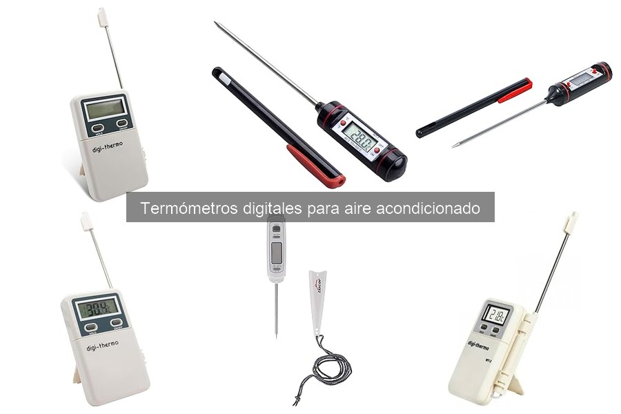Alternativas a los termómetros digitales para aire acondicionado