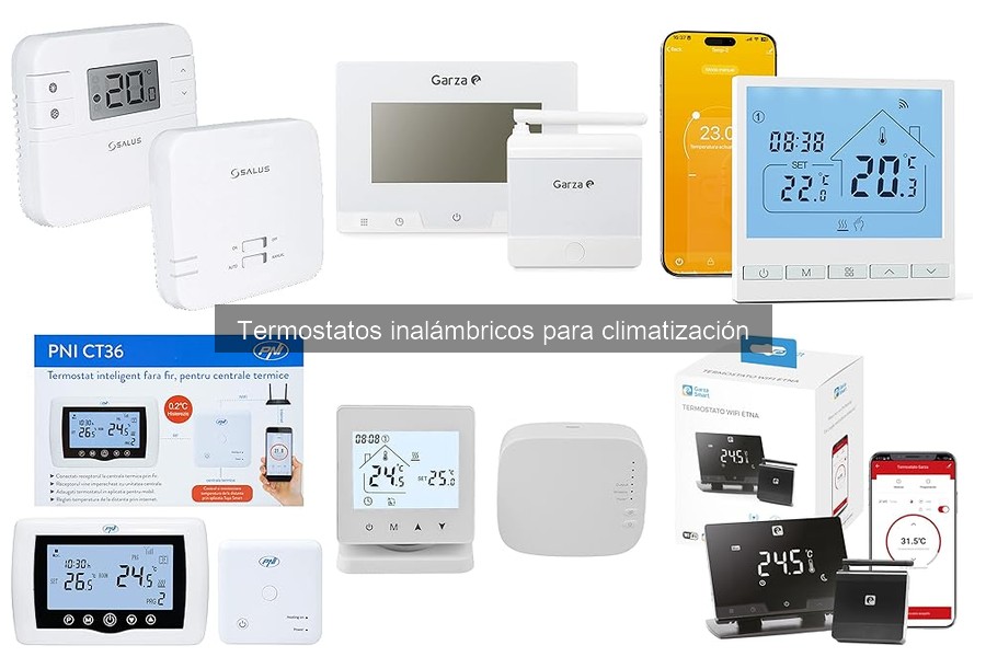 Alternativas a los termostatos inalámbricos para climatización