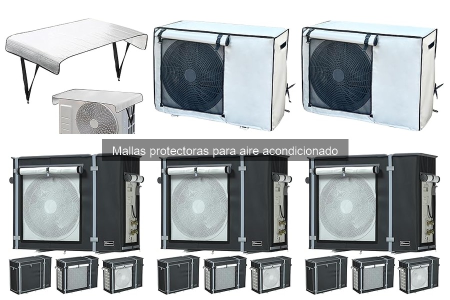 Alternativas a mallas protectoras para aire acondicionado