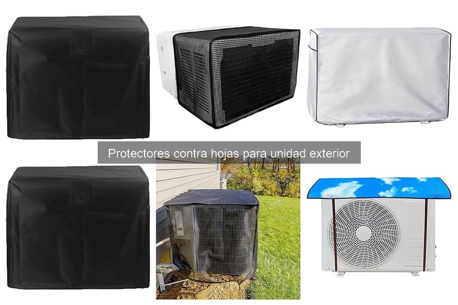 Alternativas a protectores de hojas para aire acondicionado
