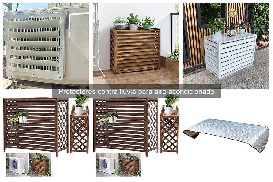 Alternativas a Protectores de Lluvia para Aire Acondicionado