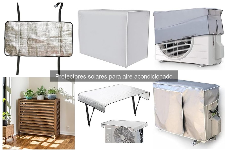 Alternativas a protectores solares para aire acondicionado