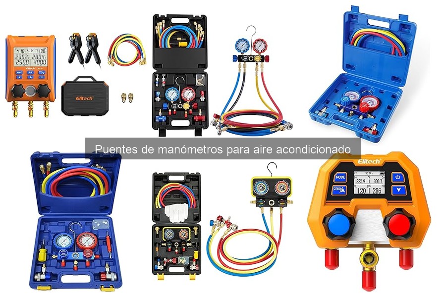 Alternativas a puentes de manómetros para aire acondicionado