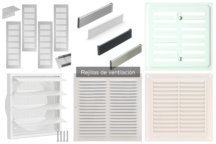 Alternativas a rejillas de ventilación tradicionales