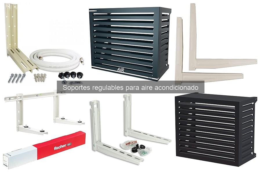 Alternativas a soportes regulables para aire acondicionado