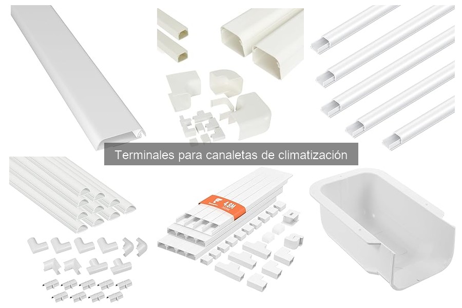Alternativas a Terminales para Canaletas de Climatización