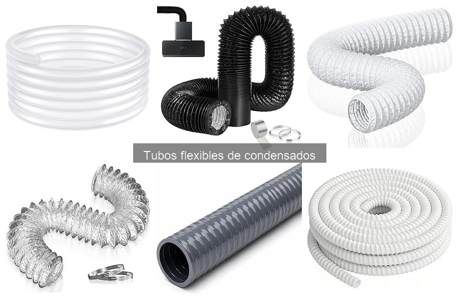 Alternativas a tubos flexibles de condensados para aire acondicionado