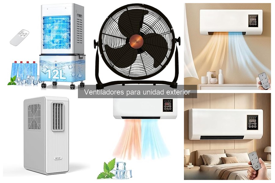 Alternativas a Ventiladores para Unidad Exterior de Aire Acondicionado