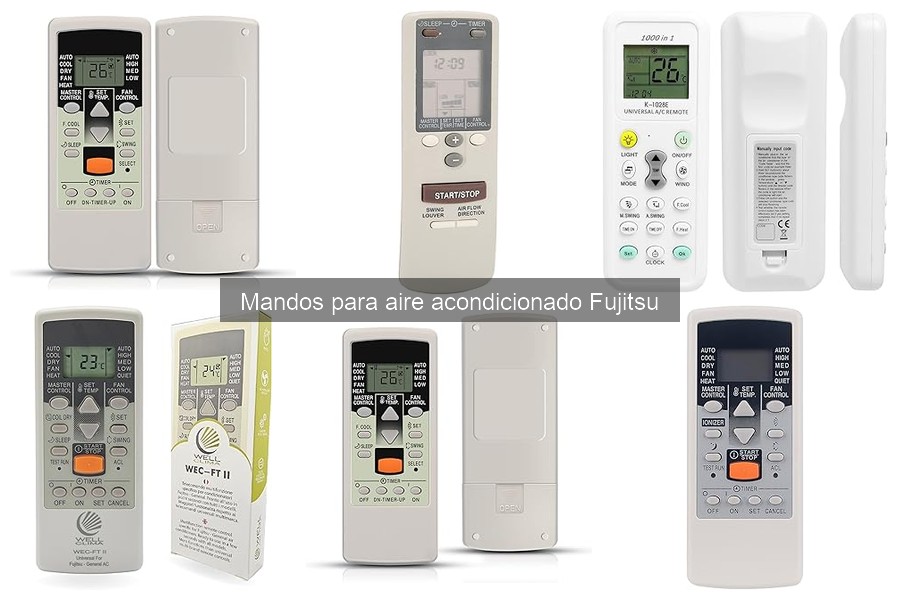 Alternativas al Mando Original de Aire Acondicionado Fujitsu