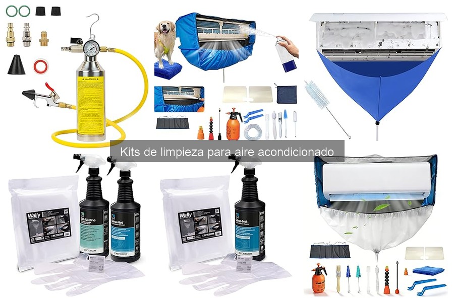 Alternativas caseras a kits de limpieza para aire acondicionado