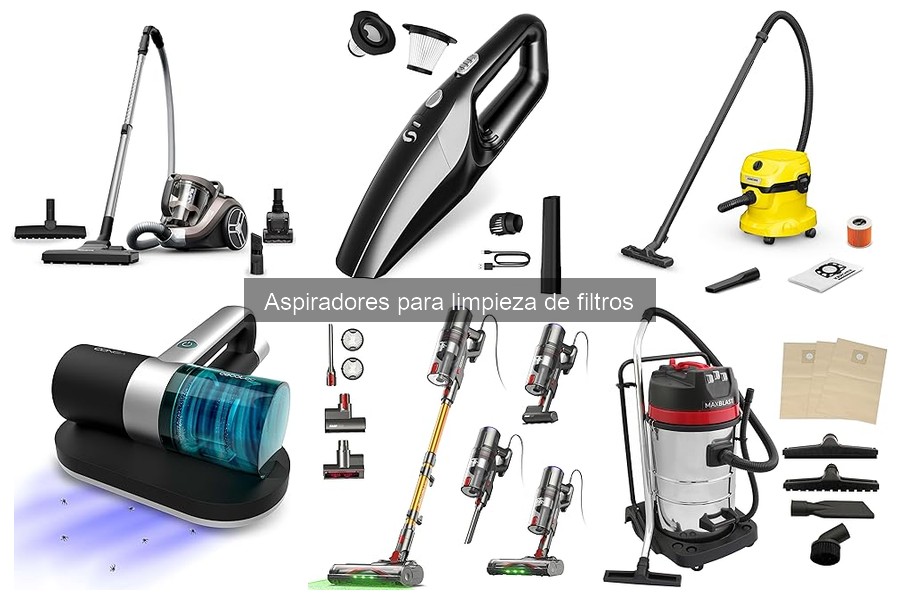 Alternativas económicas a aspiradores para limpieza de filtros