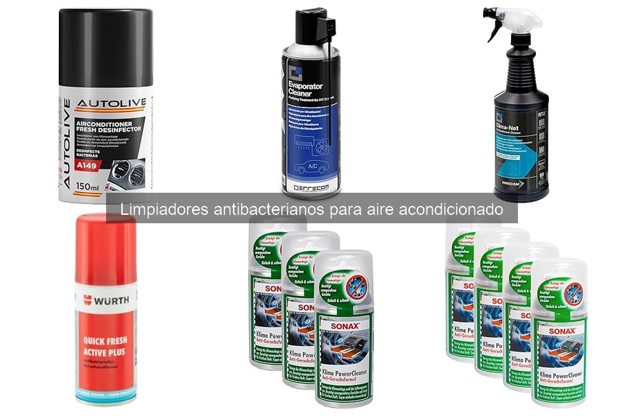 Alternativas Efectivas a Limpiadores Antibacterianos para Aire Acondicionado