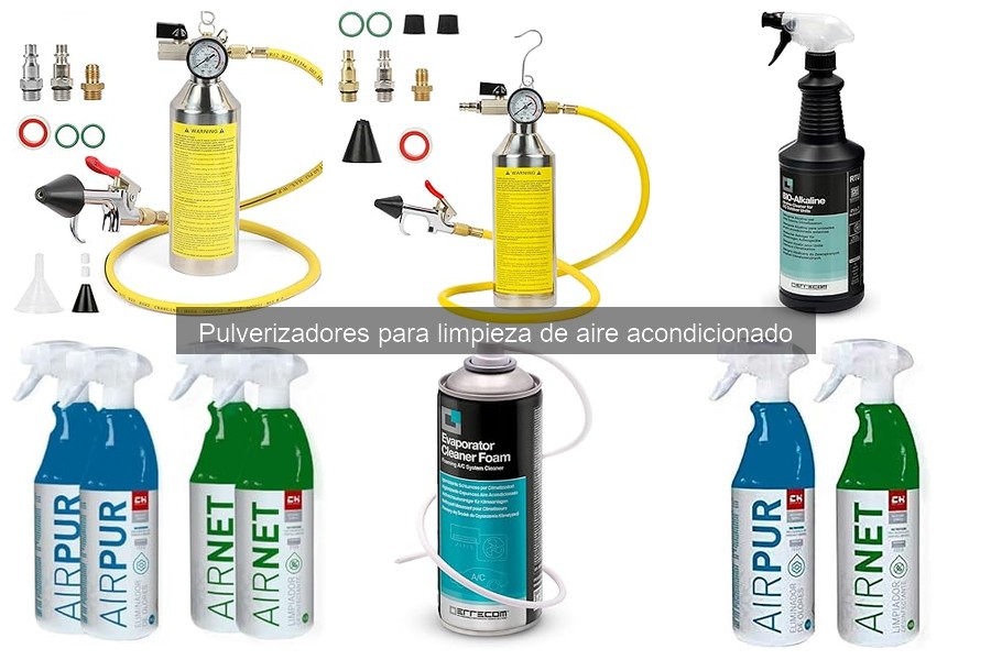 Alternativas efectivas a pulverizadores para aire acondicionado
