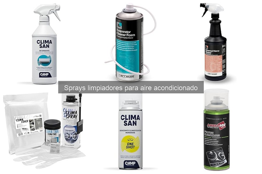 Alternativas efectivas a sprays limpiadores de aire acondicionado