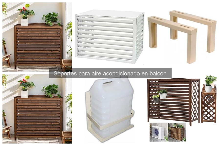Alternativas innovadoras a soportes tradicionales de aire acondicionado