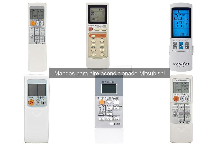 Alternativas para el mando de aire acondicionado Mitsubishi