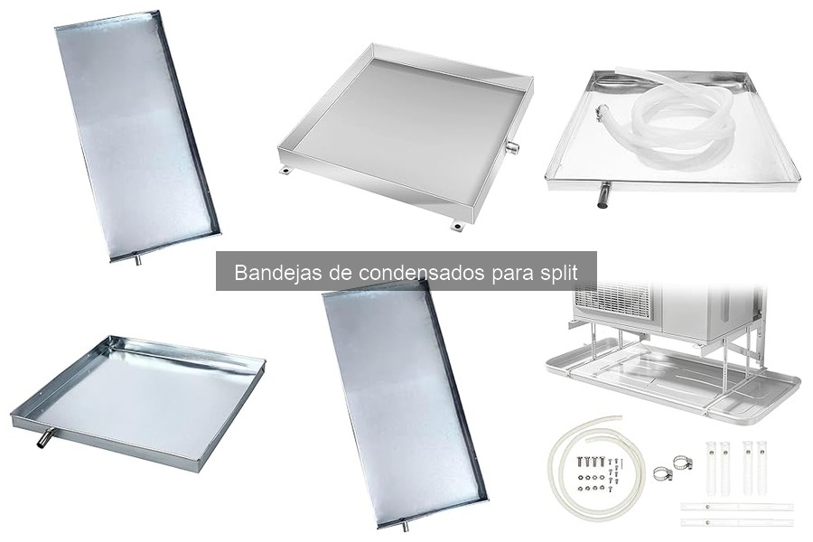 Bandejas de condensados para split: Función y Mantenimiento
