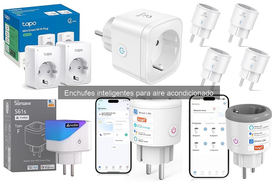 Beneficios de usar enchufes inteligentes en aire acondicionado
