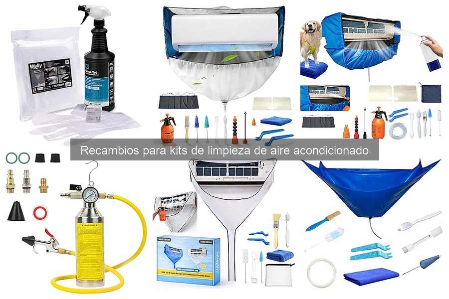 Beneficios de usar recambios en kits de limpieza de aire acondicionado