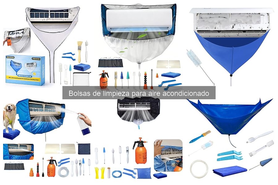 ** Bolsas de limpieza para aire acondicionado: ¿Qué son y cómo funcionan?
